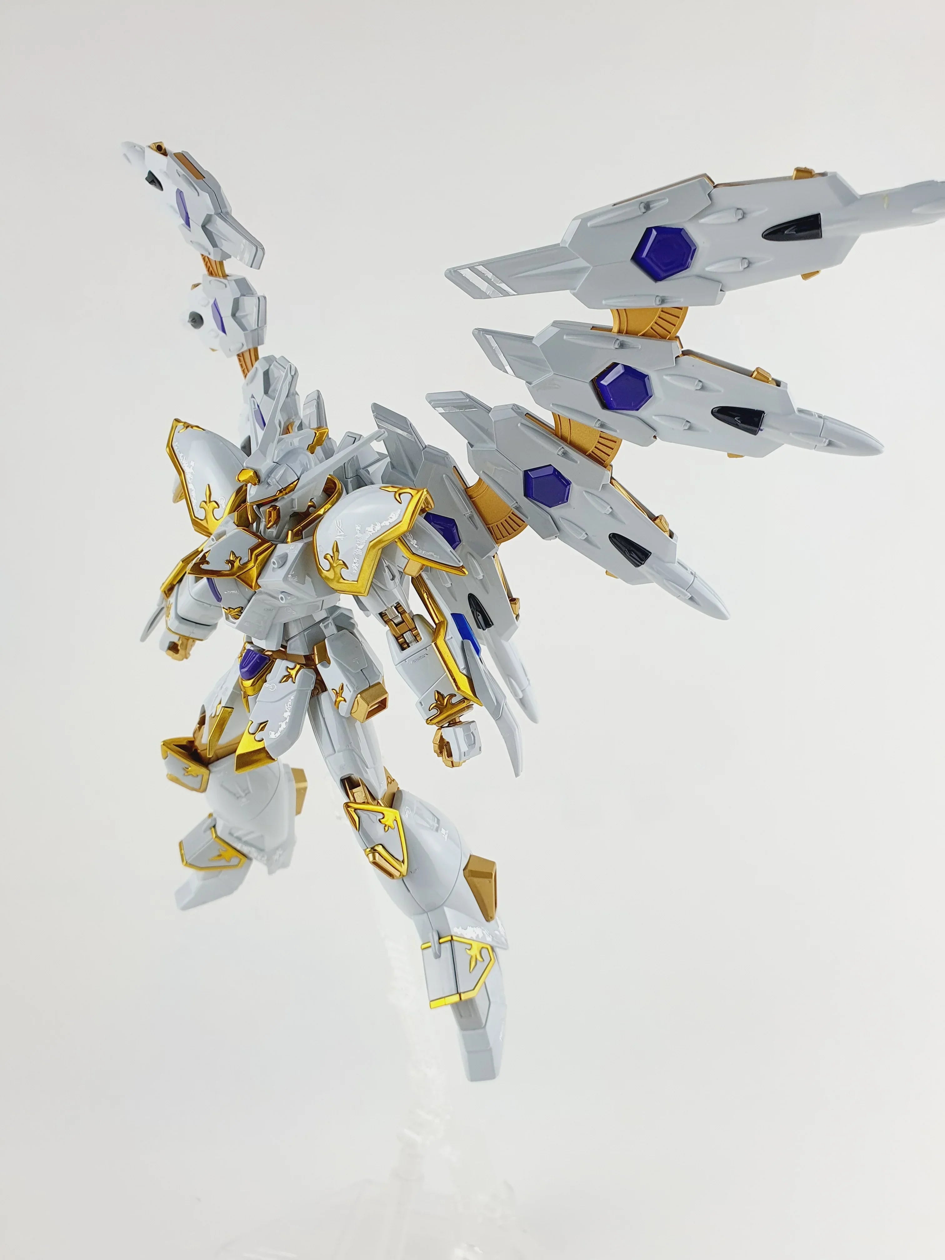 Delpi Silver Holo Water Decal For HG Black Knight Cal-re.A - A-Z Toy Hobby