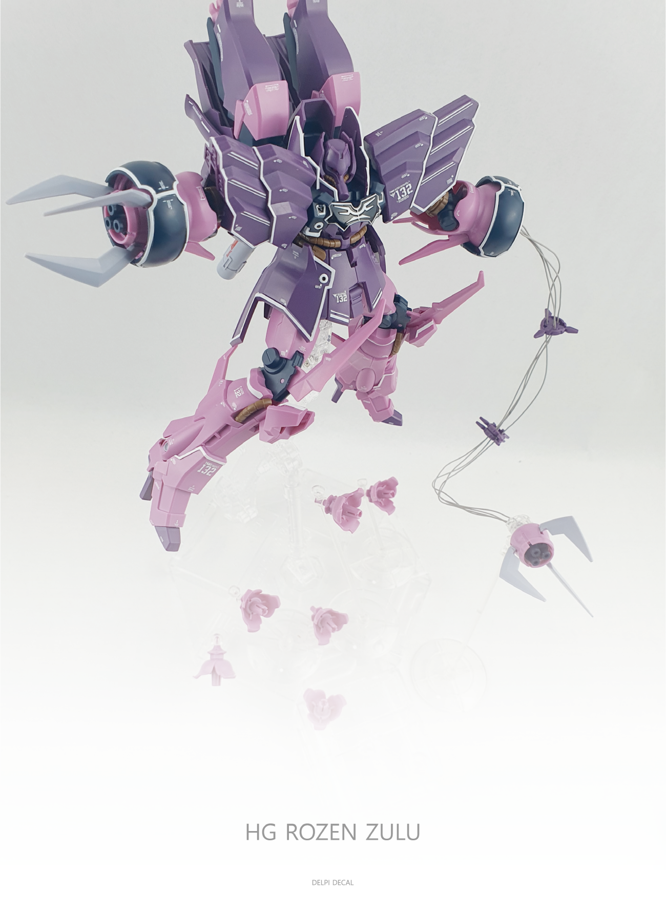 Delpi Water Decal For HG Rozen Zulu - A-Z Toy Hobby