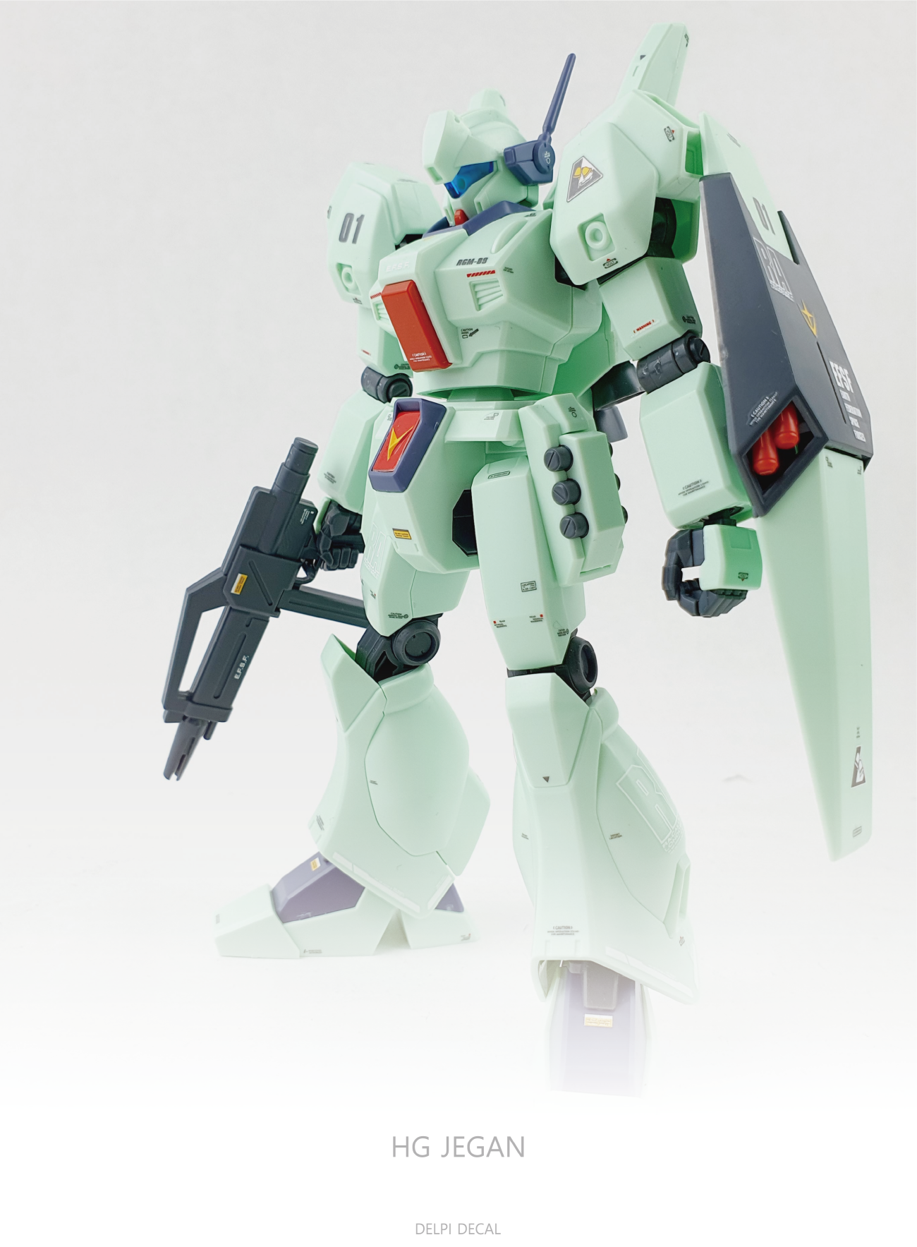 Delpi Water Decal For HG Jegan