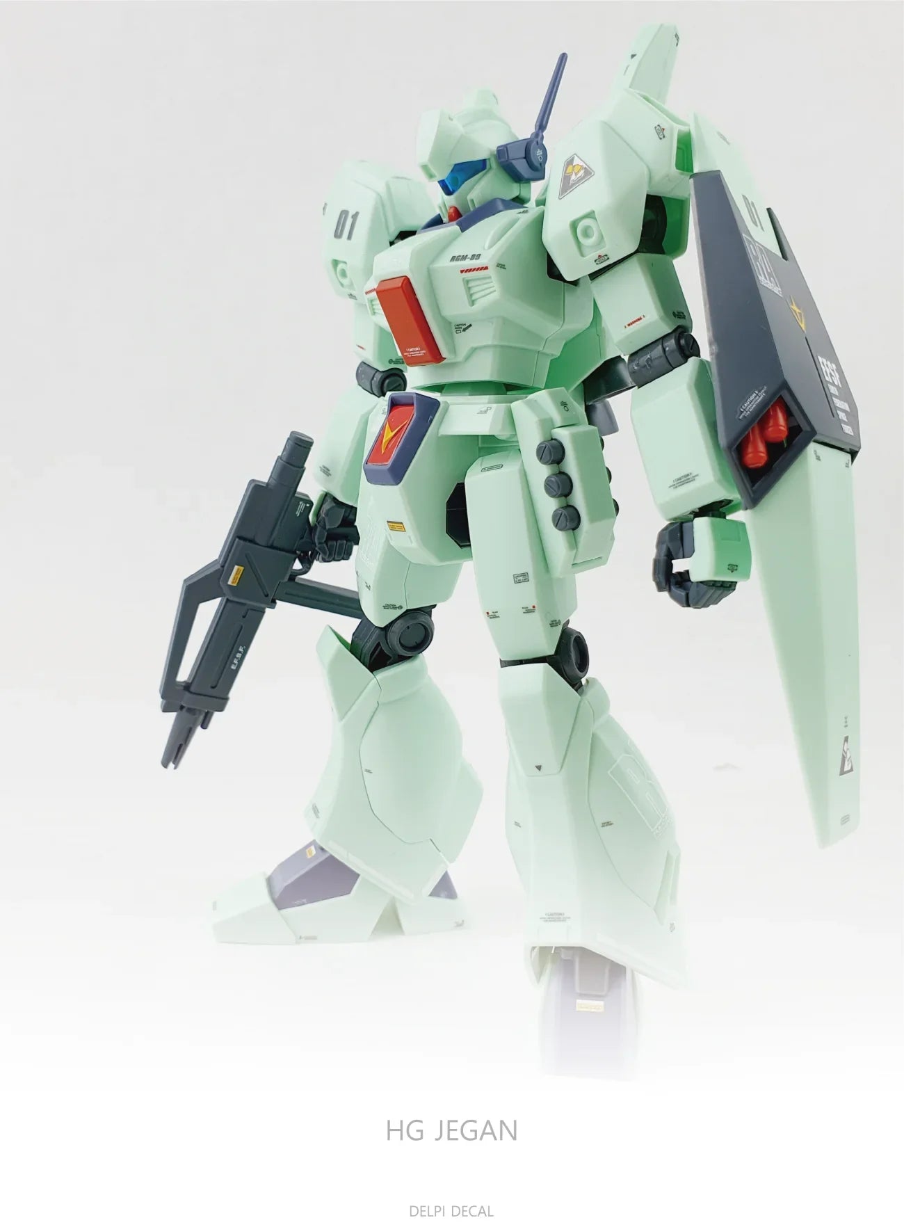 Delpi Water Decal For HG Jegan