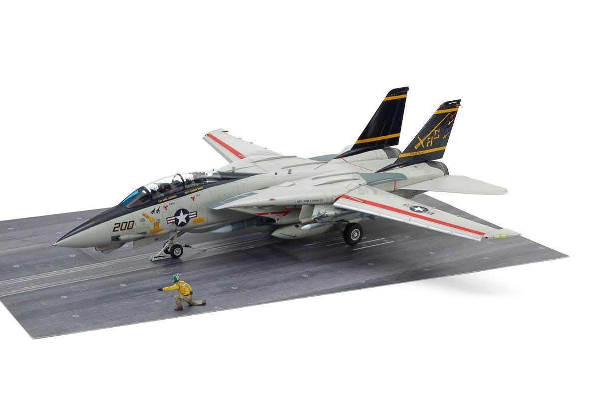 Tamiya 61122 Grumman F-14A Tomcat Late Model Carrier Launch Set 1/48 Model Kit - A-Z Toy Hobby