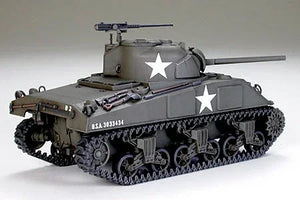 Tamiya 32505 US Medium Tank M4 Sherman Early Production 1/48 Model Kit - A-Z Toy Hobby