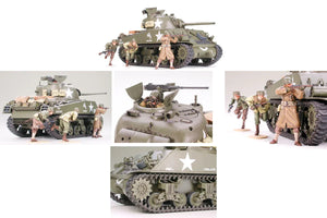 Tamiya 35250 M4A3 Sherman 75mm 1/35 Model Kit - A-Z Toy Hobby
