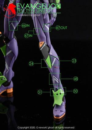 G-Rework Water Decal For RG Evangelion Unit 01 - A-Z Toy Hobby