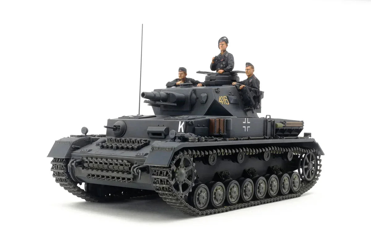 Tamiya 35374 German Tank Pz.Kpfw.IV 1/35 Model Kit - A-Z Toy Hobby