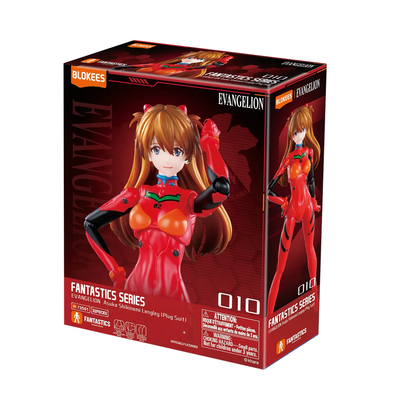 Blokees 03 Asuka Shikinami Langley Evangelion Fantastics Series Model Kit