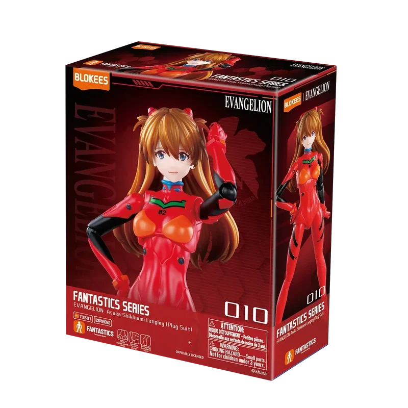 Blokees 03 Asuka Shikinami Langley Evangelion Fantastics Series Model Kit