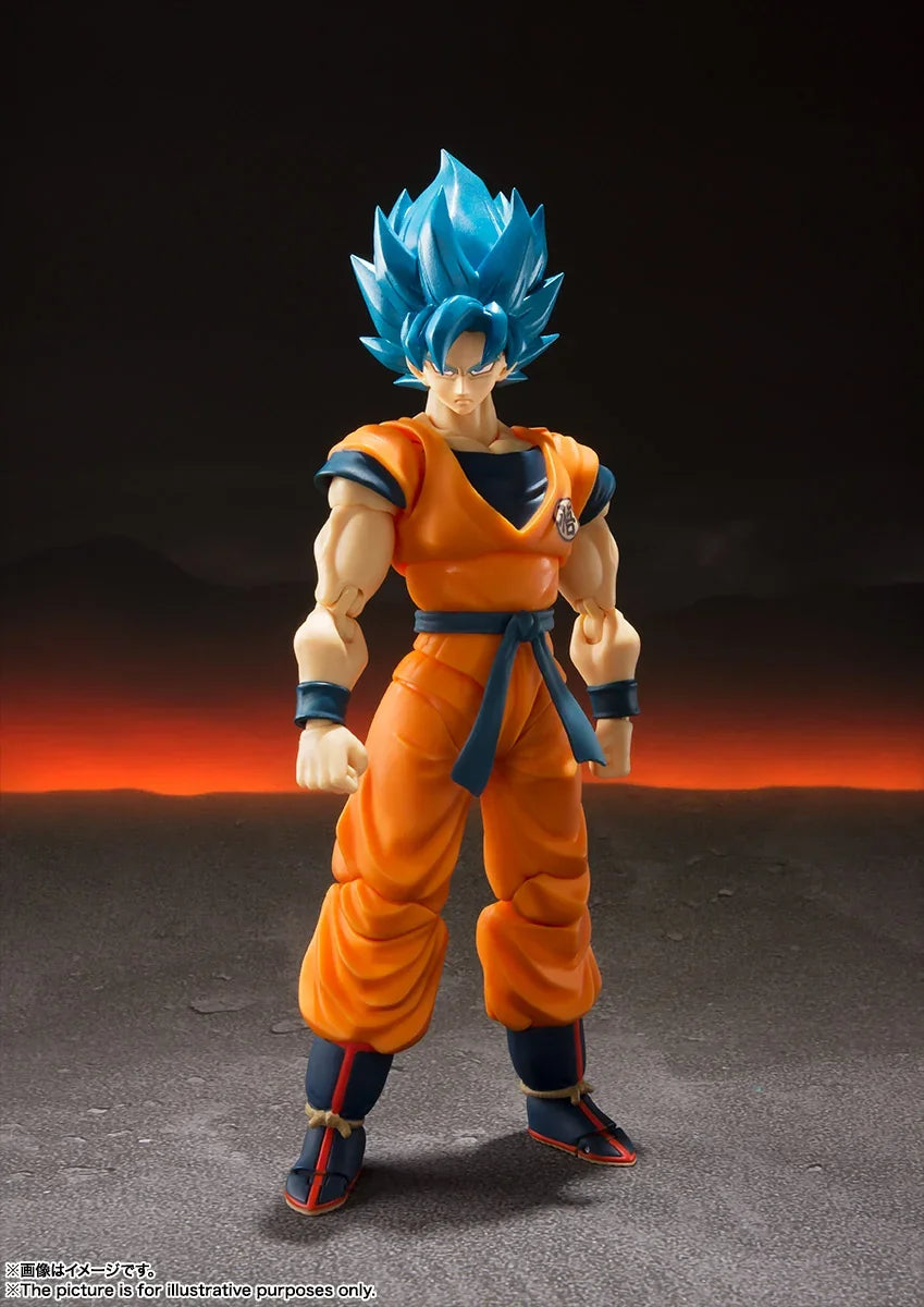 Tamashii Nations Super Saiyan God Super Saiyan Goku Dragon Ball Super S.H.Figuarts Action Figure