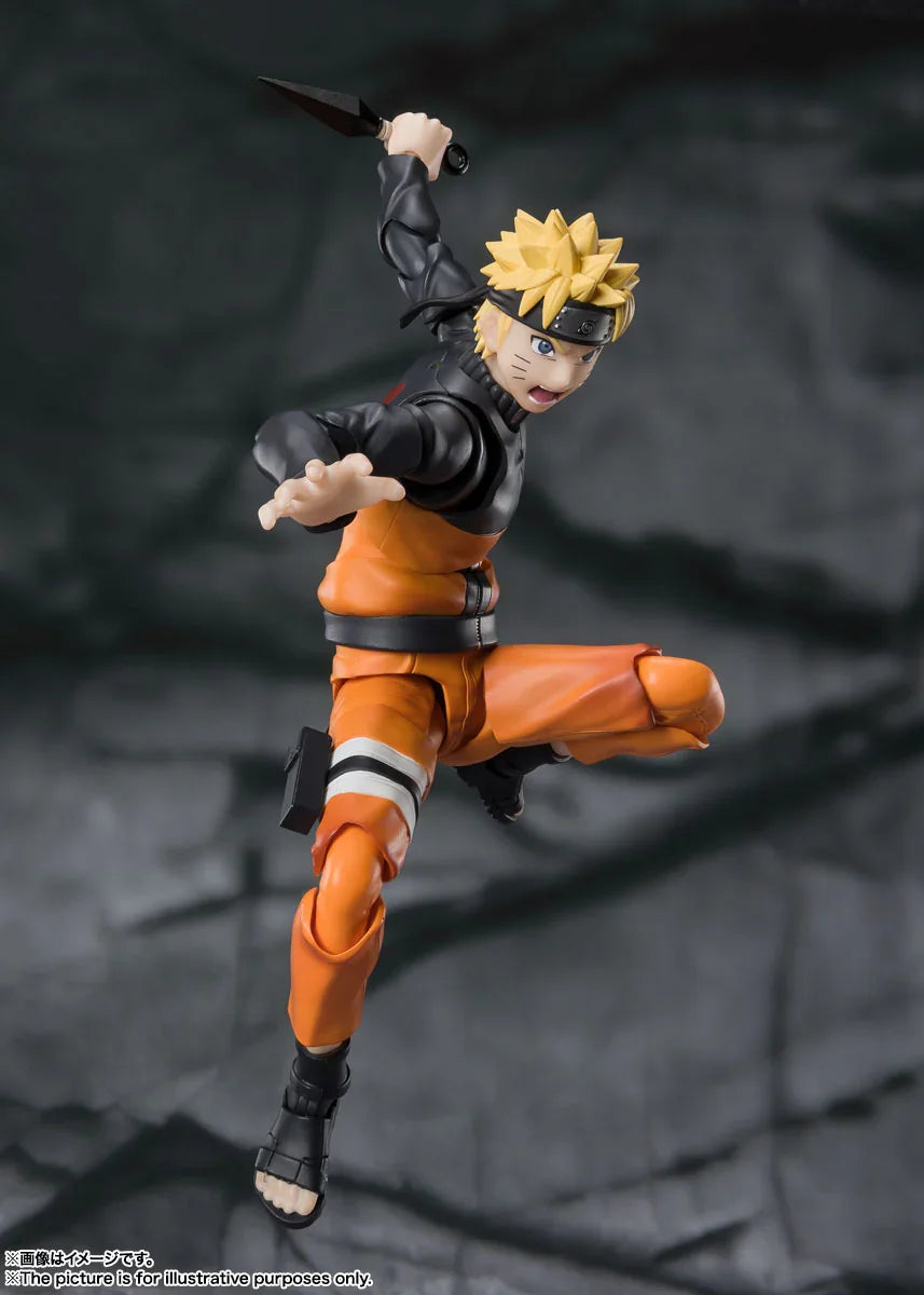 Tamashii Nations Naruto Uzumaki (The Jinchuriki entrusted with Hope) S.H.Figuarts Action Figure - A-Z Toy Hobby
