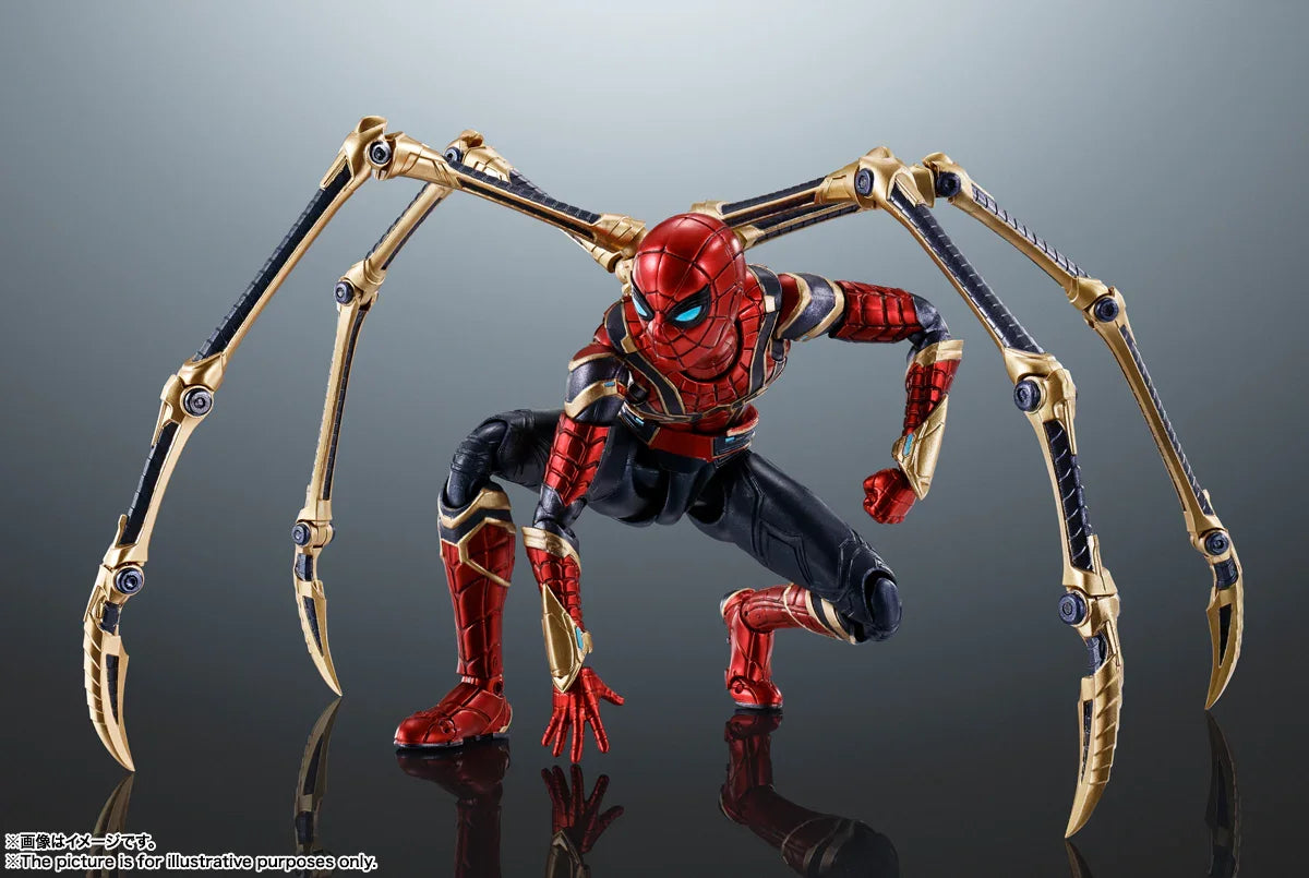 Tamashii Nations Spider Man Iron Spider S.H.Figuarts Action Figure - A-Z Toy Hobby