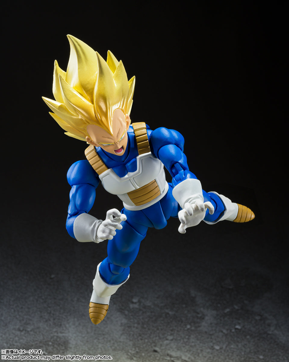 S.H.Figuarts Super Saiyan Vegeta - Awakened Super Saiyan Blood Action Figure - Tamashii Nations