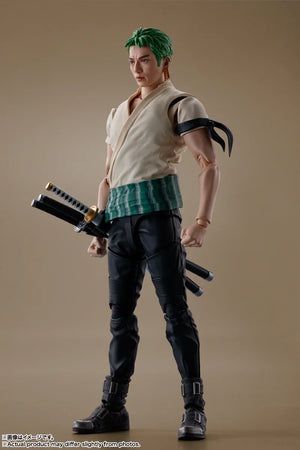 Tamashii Nations Roronoa Zoro "A Netflix Series: One Piece" S.H.Figuarts Action Figure - A-Z Toy Hobby