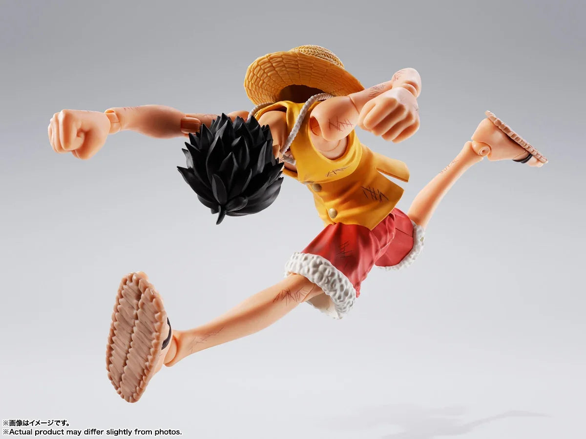 Tamashii Nations Monkey D Luffy -Marineford- One Piece S.H.Figuarts Action Figure