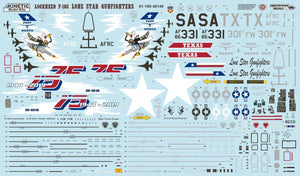 Kinetic 48146 F-16C Texas ANG The Lone Star Gunfighters 1/48 Model Kit - A-Z Toy Hobby