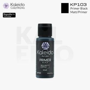 Kaleido Primer Black Acrylic Paint - A-Z Toy Hobby
