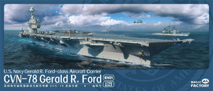 Magic Factory 6401 USS Gerald R. Ford CVN-78 1/700 Model Kit - A-Z Toy Hobby