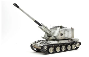 Meng AUF1 TA 155mm Self-Propelled Howitzer French Tank (UN & NATO Markings) 1/35 Model Kit - A-Z Toy Hobby