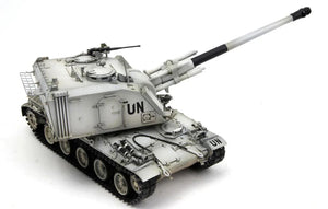 Meng AUF1 TA 155mm Self-Propelled Howitzer French Tank (UN & NATO Markings) 1/35 Model Kit - A-Z Toy Hobby