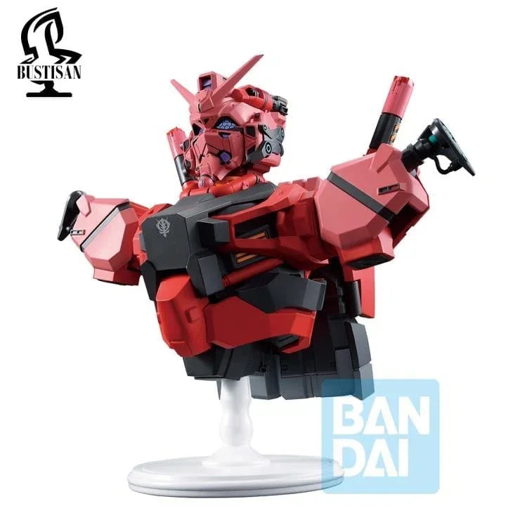 Red Gundam Bustisan Gundam GQuuuuuuX Ichibansho Figure - Bandai