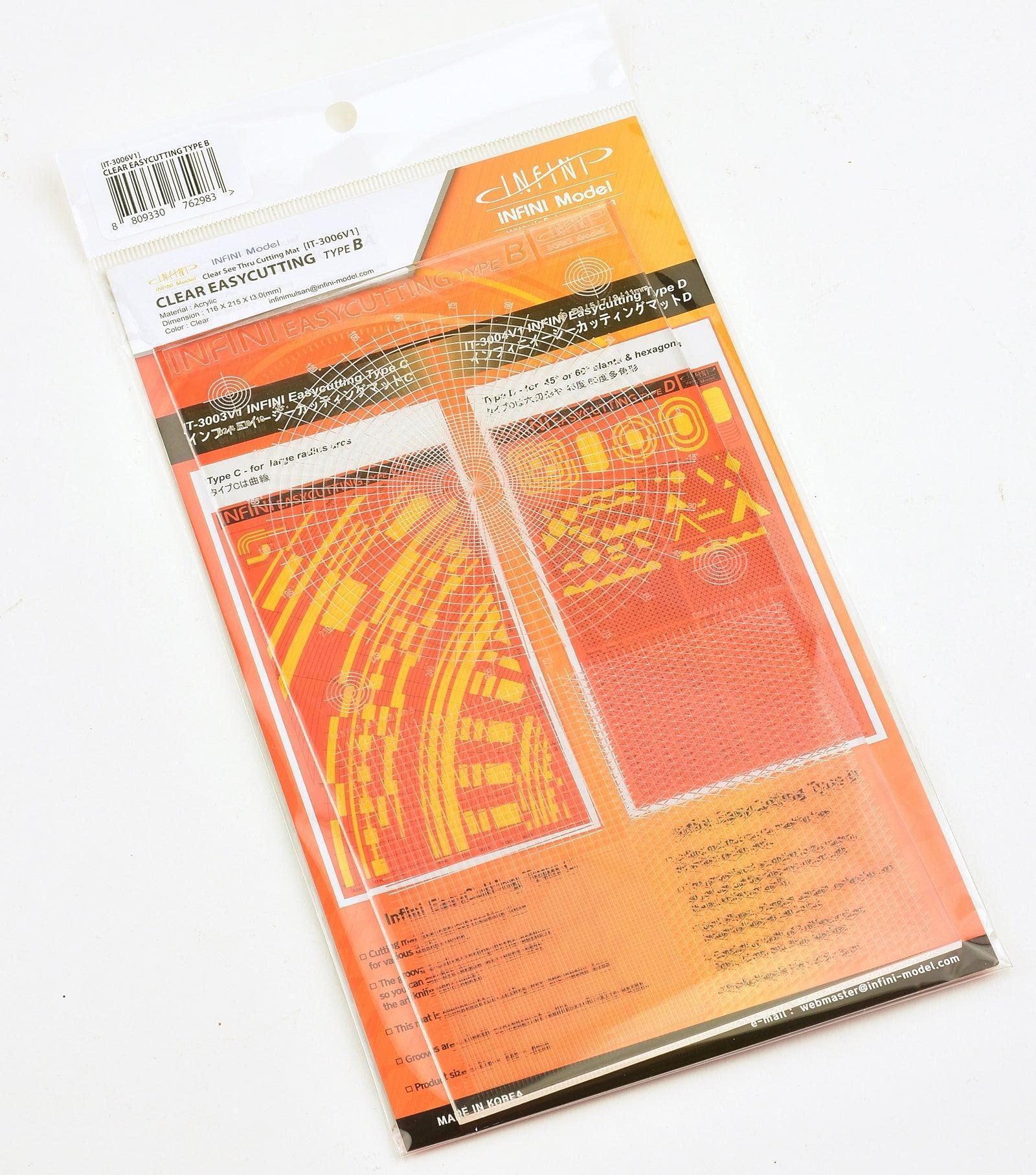Infini Model Clear Easycutting Mat Type B IT-3006V1 - A-Z Toy Hobby