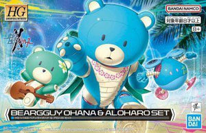 Bandai 09 Beargguy Ohana & Aloharo Set HGGBM 1/144 Model Kit - A-Z Toy Hobby