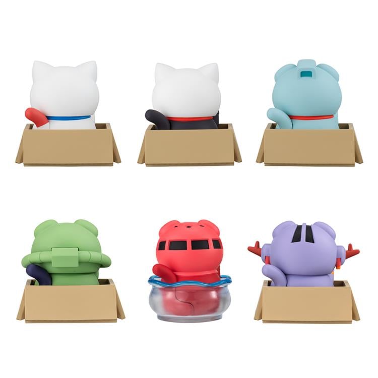 Nyandam Luckycat Mobile Suit Gundam Mega Cat Project Figures (Box of 6) - MegaHouse