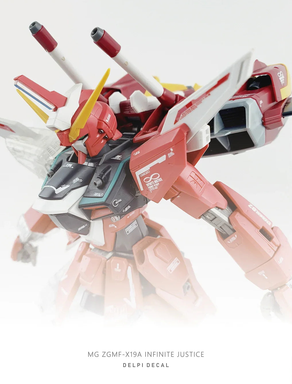 Delpi Water Decal For MG Infinite Justice - A-Z Toy Hobby