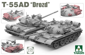 Takom 2166 T-55AD Drozd 1/35 Model Kit - A-Z Toy Hobby