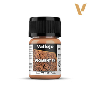 Vallejo 73117 Pigment FX Rust 35ml - A-Z Toy Hobby