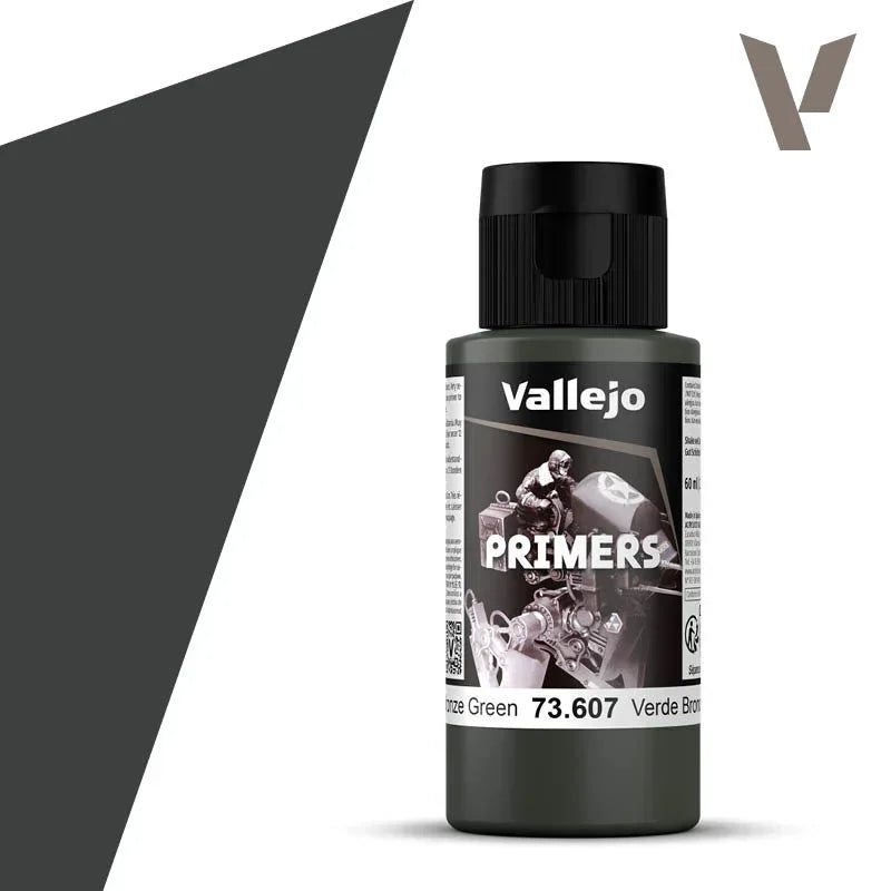 Vallejo Primers UK Bronze Green Acrylic Paint - A-Z Toy Hobby