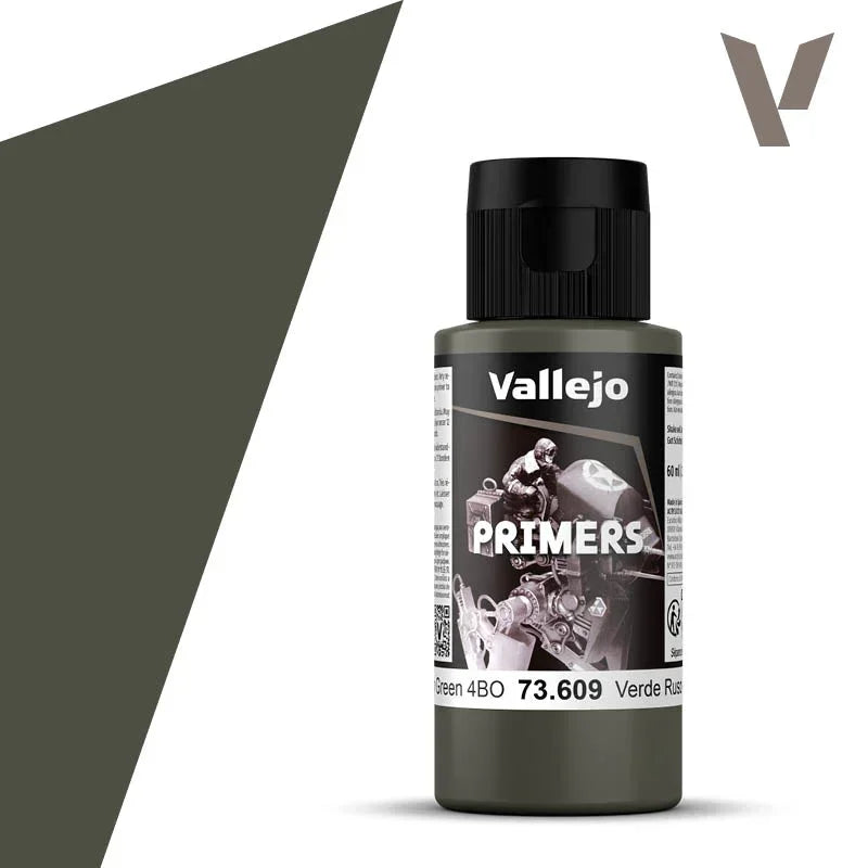 Vallejo Primers Russian Green 4BO Acrylic Paint - A-Z Toy Hobby