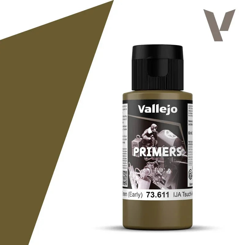 Vallejo Primers Earth Green (Early) Acrylic Paint - A-Z Toy Hobby