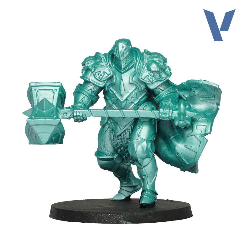 Vallejo 77113 True Metallic Metal Beetle Green (Light) Paint 18ml