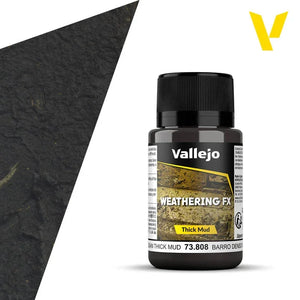 Vallejo 73808 Weathering FX Russian Thick Mud 40ml - A-Z Toy Hobby