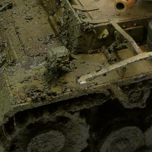 Vallejo 73812 Weathering FX Black Thick Mud 40ml - A-Z Toy Hobby