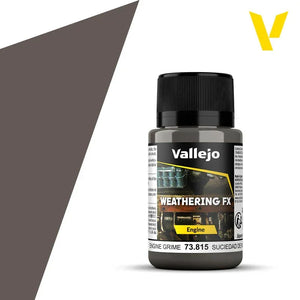 Vallejo 73815 Weathering FX Engine Grime 40ml - A-Z Toy Hobby