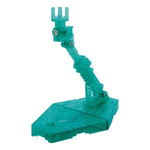 Bandai Action Base 2 Display Stand Sparkle Clear Green - A-Z Toy Hobby