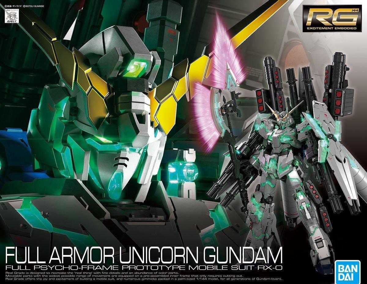 Bandai 30 Full Armor Unicorn Gundam RG 1/144 Model Kit – A-Z Toy Hobby