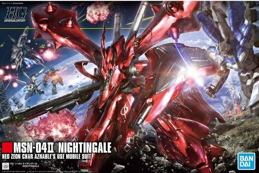 Maquette Bandai Hobby – HGUC 1/144 Nightingale (Nightingale), Modèle à Monter, Issu De L'univers Gundam
