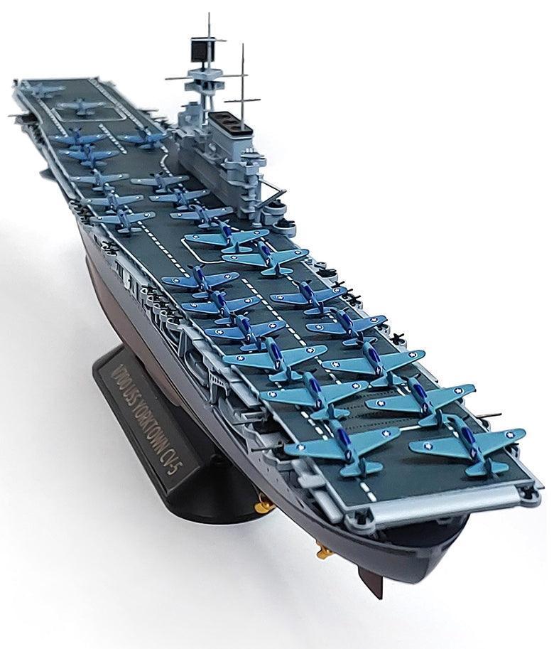 Academy 14229 USS Yorktown CV-5 "Battle of Midway" 1/700 Model Kit - A-Z Toy Hobby