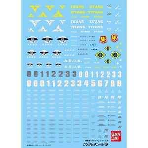Bandai Gundam Decal GD-22 Multiuse for Mobile Suit Zeta Gundam MG 1/100 Decal - A-Z Toy Hobby