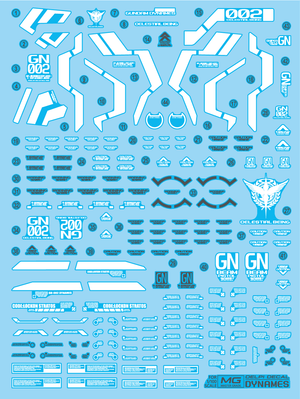 Delpi Water Decal For MG Dynames - A-Z Toy Hobby