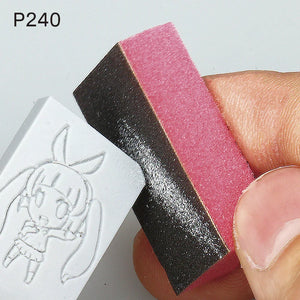 GodHand Kamiyasu Sanding Sponge Stick 10mm Set A (120, 240, 400) GH-KS10-A3A - A-Z Toy Hobby