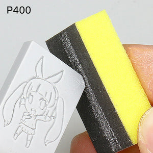 GodHand Kamiyasu Sanding Sponge Stick 10mm Set A (120, 240, 400) GH-KS10-A3A - A-Z Toy Hobby
