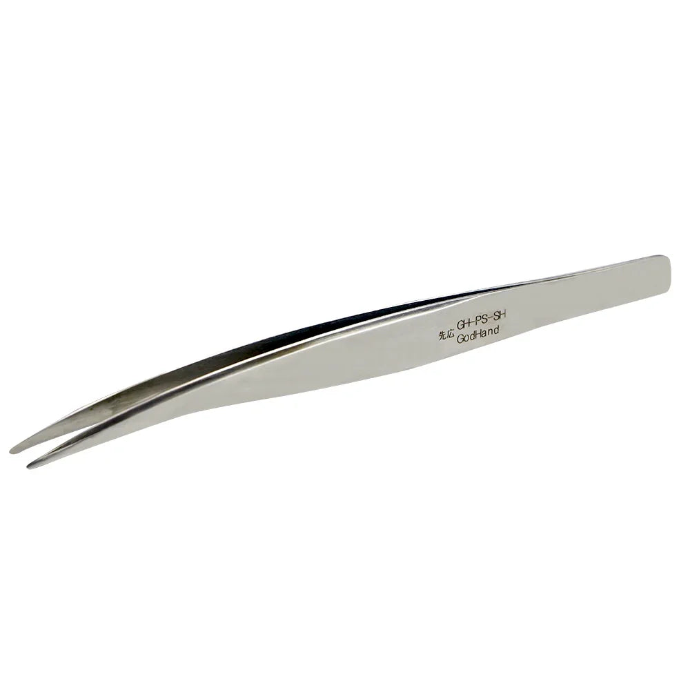 GodHand Wide Tip Powerful Hobby Tweezers GH-PS-SH - A-Z Toy Hobby