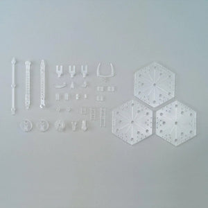 Bandai Action Base 4 Clear 1/100 1/144 Display Stand - A-Z Toy Hobby