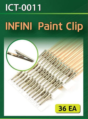 Infini Model Paint Clip (36pcs) ICT-0011 - A-Z Toy Hobby
