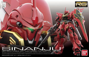 Bandai 22 Sinanju RG 1/144 Model Kit - A-Z Toy Hobby