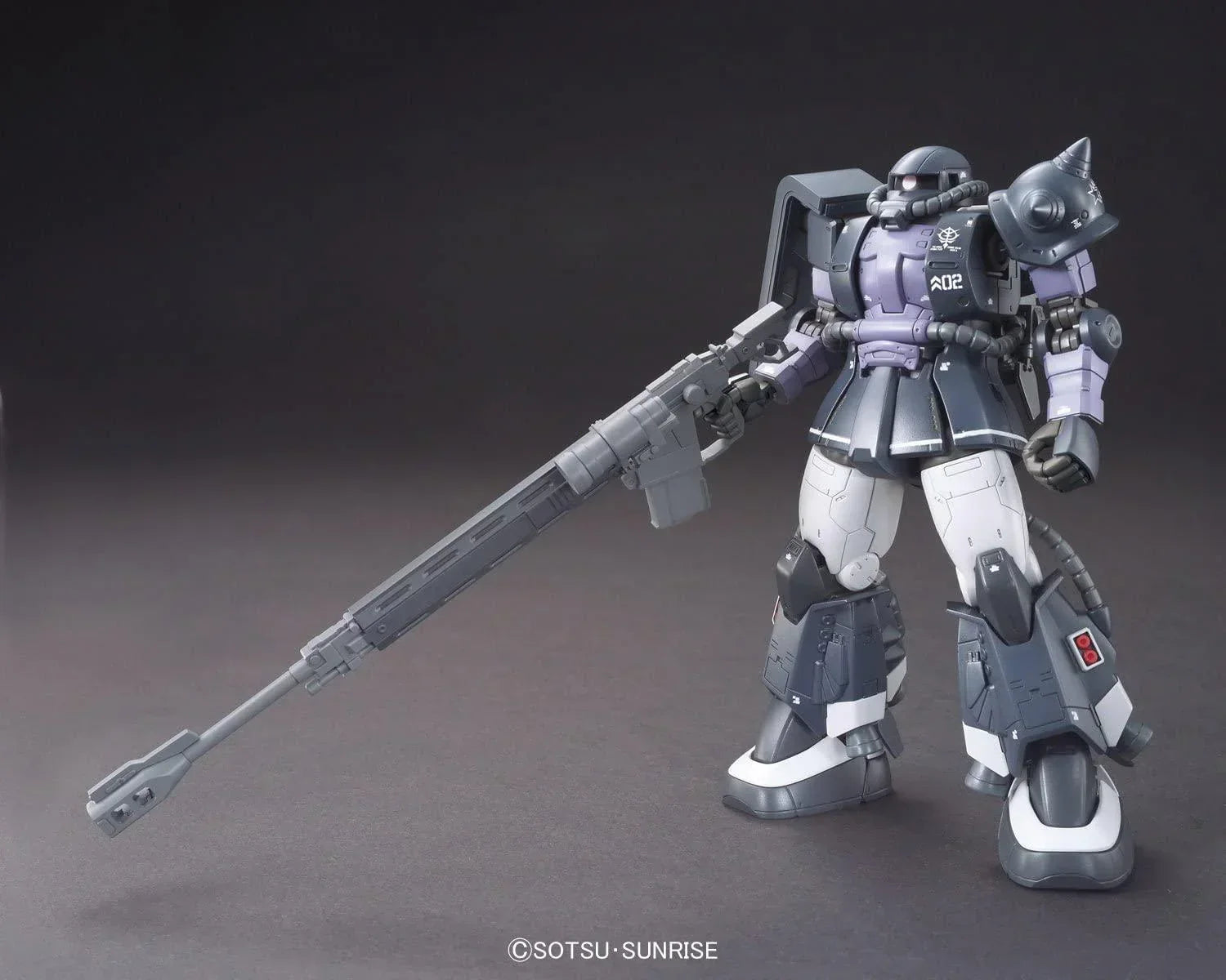 Bandai 003 Zaku II Gaia/Mash Custom The Origin Ver. HG 1/144 Model Kit - A-Z Toy Hobby