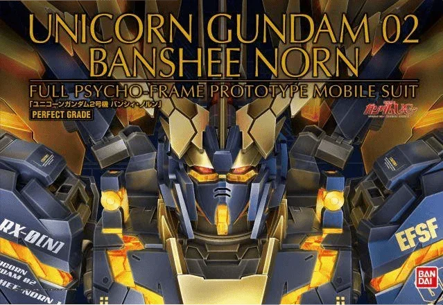 Bandai Unicorn Gundam 02 Banshee Norn PG 1/60 Model Kit – A-Z Toy